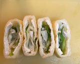 トロっカリ食感が堪んない！ねぎ詰め焼き作り方4写真