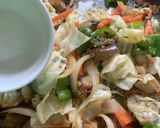 ピリ辛挽肉野菜炒め作り方5写真