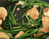 鶏むね肉とニラのオイスター炒め作り方4写真