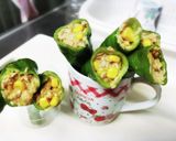 甘唐辛子のツナ詰め作り方4写真