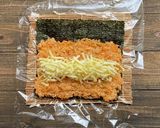 レンジで簡単！とろ〜りチーズキンパ作り方3写真