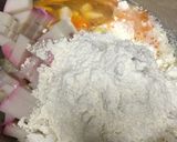 お好み焼き粉で、「出西しょうが」ねぎ焼き作り方4写真