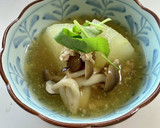 お鍋一つで冬瓜としめじの鶏そぼろ煮♡作り方4写真