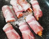 お弁当に◎おつまみに◎人参の豚巻き♪作り方2写真