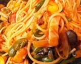具沢山！野菜たっぷりナポリタン作り方8写真