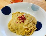 簡単♪ヘルシー♪麺つゆカルボナーラ♪作り方6写真