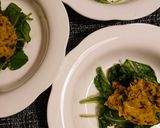 ルッコラと胡麻風味カボチャサラダ作り方4写真