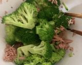 副菜★ブロッコリーとツナのごま味噌和え作り方2写真