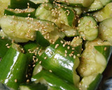 胡瓜と竹輪の胡麻油で和えたん作り方3写真