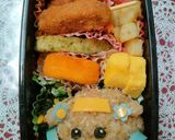 チョコ弁当☆PUIPUIモルカーキャラ弁作り方10写真