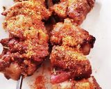 柔らかい♪お手軽シンプル旨い！牛肉串焼き作り方7写真