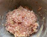 つくねバーグ　ふわふわホイル包み作り方2写真