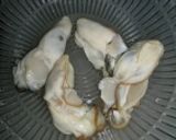牡蠣と水菜のチャーハン作り方1写真