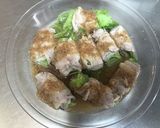 レンジで簡単レタスの豚ロース巻き作り方3写真