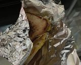 フライパン簡単ハムチーズワンパントースト作り方8写真
