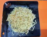 ちょっと違う？イカ豚チーズのモダン焼き♫作り方5写真
