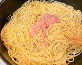 簡単シンプルなたらこパスタ　炒めor和え作り方4写真