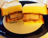 受験のお弁当に。カツサンド作り方4写真