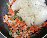 5分で完成！完了期〜納豆チャーハン作り方1写真