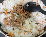 5分で完成！完了期〜納豆チャーハン作り方2写真