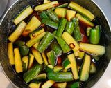 らっきょうの醤油漬け残り汁できゅうり漬け作り方1写真