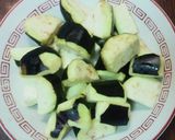 ナスと鶏皮のチリソース煮作り方5写真