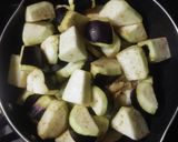 ナスと鶏皮のチリソース煮作り方7写真