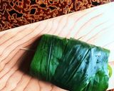 茗荷の葉寿司作り方3写真