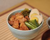 がっつり豚肉のルーロー飯作り方3写真