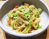子ども向けカレー焼きうどん作り方5写真