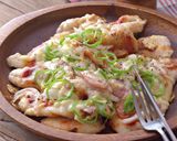 鶏むね肉でピザ風とろーりチーズ焼き作り方8写真