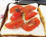 トマトの具だくさんホットサンド作り方2写真