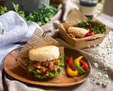 63℃ プルドポークのライスバーガー弁当作り方18写真