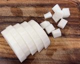 大根の韓国甘酢漬け チキンム作り方1写真