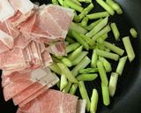 簡単！豚肉とアスパラの甘辛炒め作り方1写真