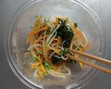 10分弁当☆野菜たっぷり簡単ビビンバ弁当作り方6写真