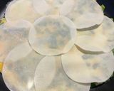 餃子の皮で台湾蛋餅作り方4写真