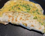 餃子の皮で台湾蛋餅作り方6写真