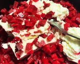 簡単ヘルシー　ビーツと豆腐の炊き込みご飯作り方7写真