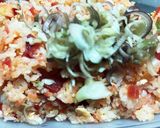 簡単ヘルシー　ビーツと豆腐の炊き込みご飯作り方14写真