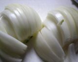 玉ねぎたっぷり☆ケチャップでご馳走チキン作り方2写真