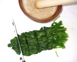 ほうれん草のおひたし♪目・肌の乾燥に薬膳作り方4写真