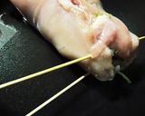 鶏胸肉のモロヘイヤ巻きオイマヨ胡麻ソース作り方10写真