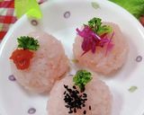 桜色おにぎり作り方6写真