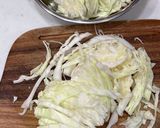 アジョワン香るキャベツのサブジ作り方1写真