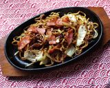 ソフトサラミのソース焼きそば♪作り方1写真