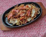 ソフトサラミのソース焼きそば♪作り方3写真