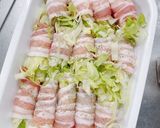 レンジで超簡単♡レタスの豚巻き作り方3写真