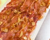 ガッツリ肉料理！ガーリック味噌豚作り方2写真