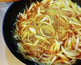 我が家の丼 玉ねぎ多め牛丼、春雨入り。作り方5写真